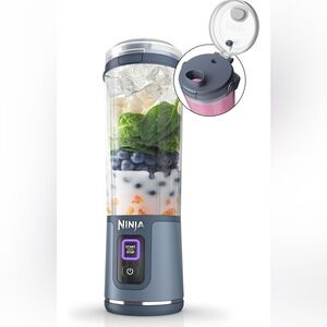 Ninja Blast Portable Blender Gray/Blue NWOB